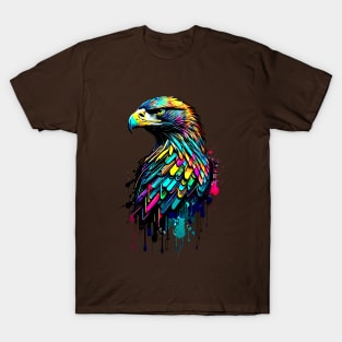 rainbow bald American eagle T-Shirt